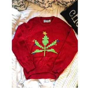 Urban outfitters 4/20 holidaze sweater